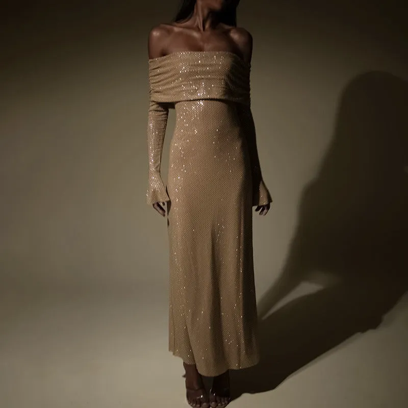 Alyza - Luxe Off-Shoulder Dress