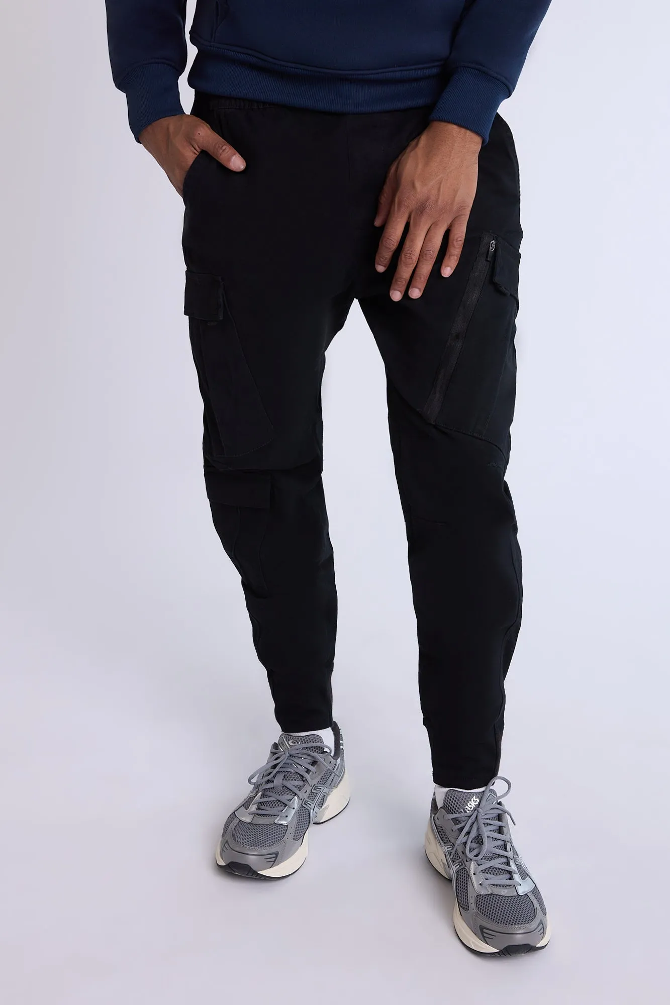 Arsenic Mens 3-Pocket Cargo Jogger