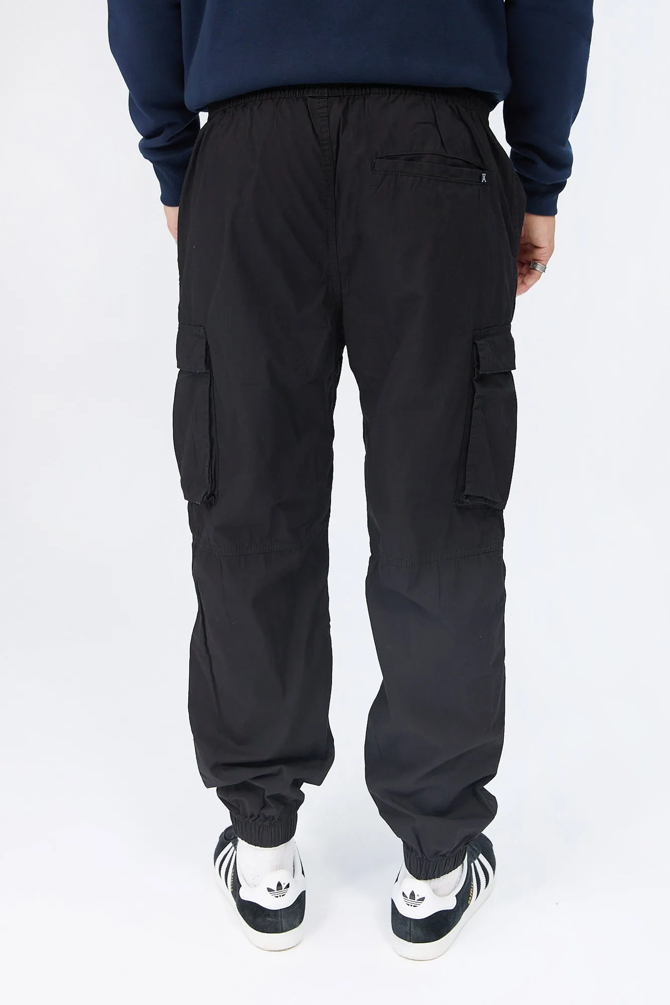 Arsenic Mens Poplin Cargo Jogger