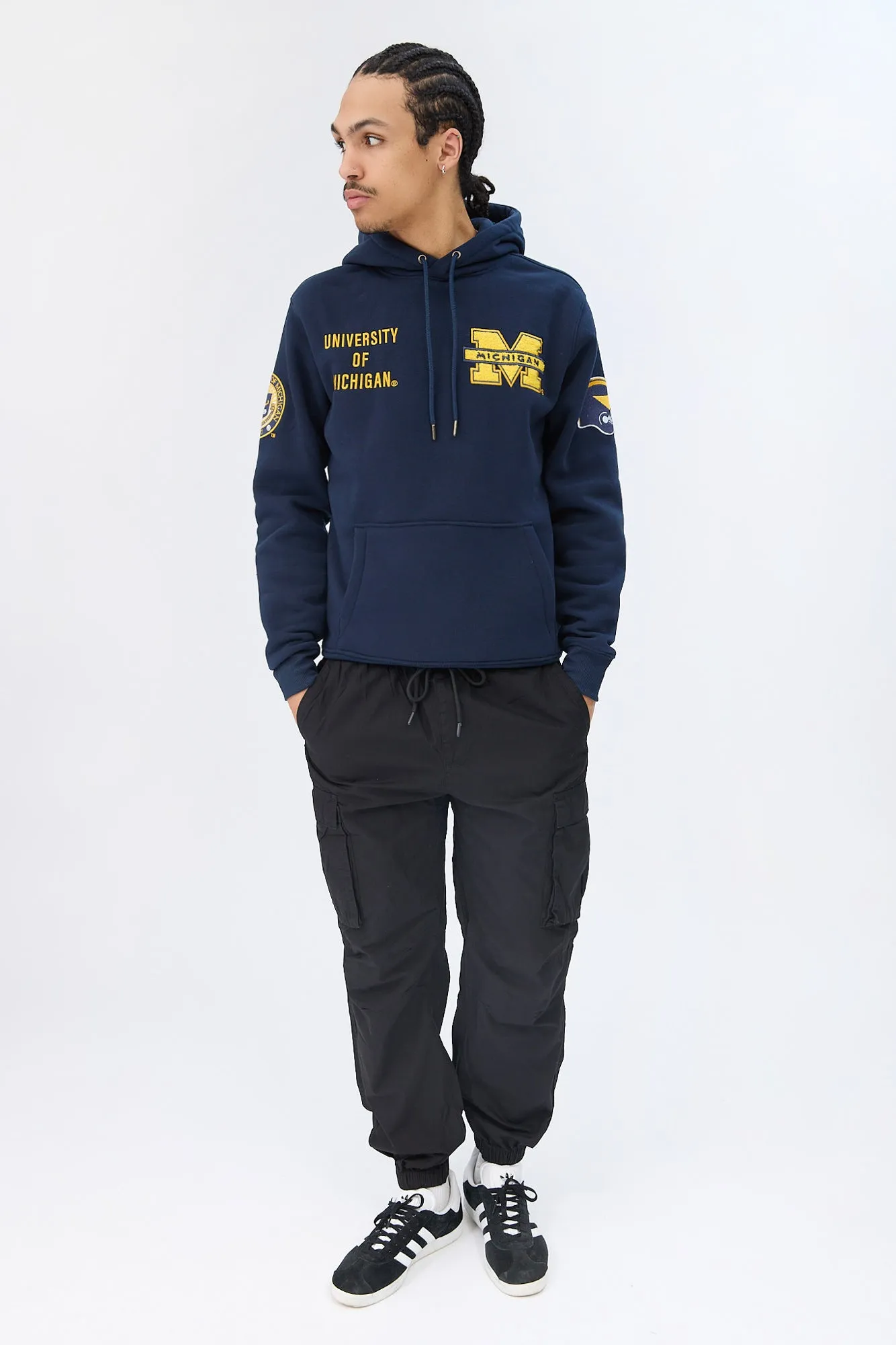 Arsenic Mens Poplin Cargo Jogger