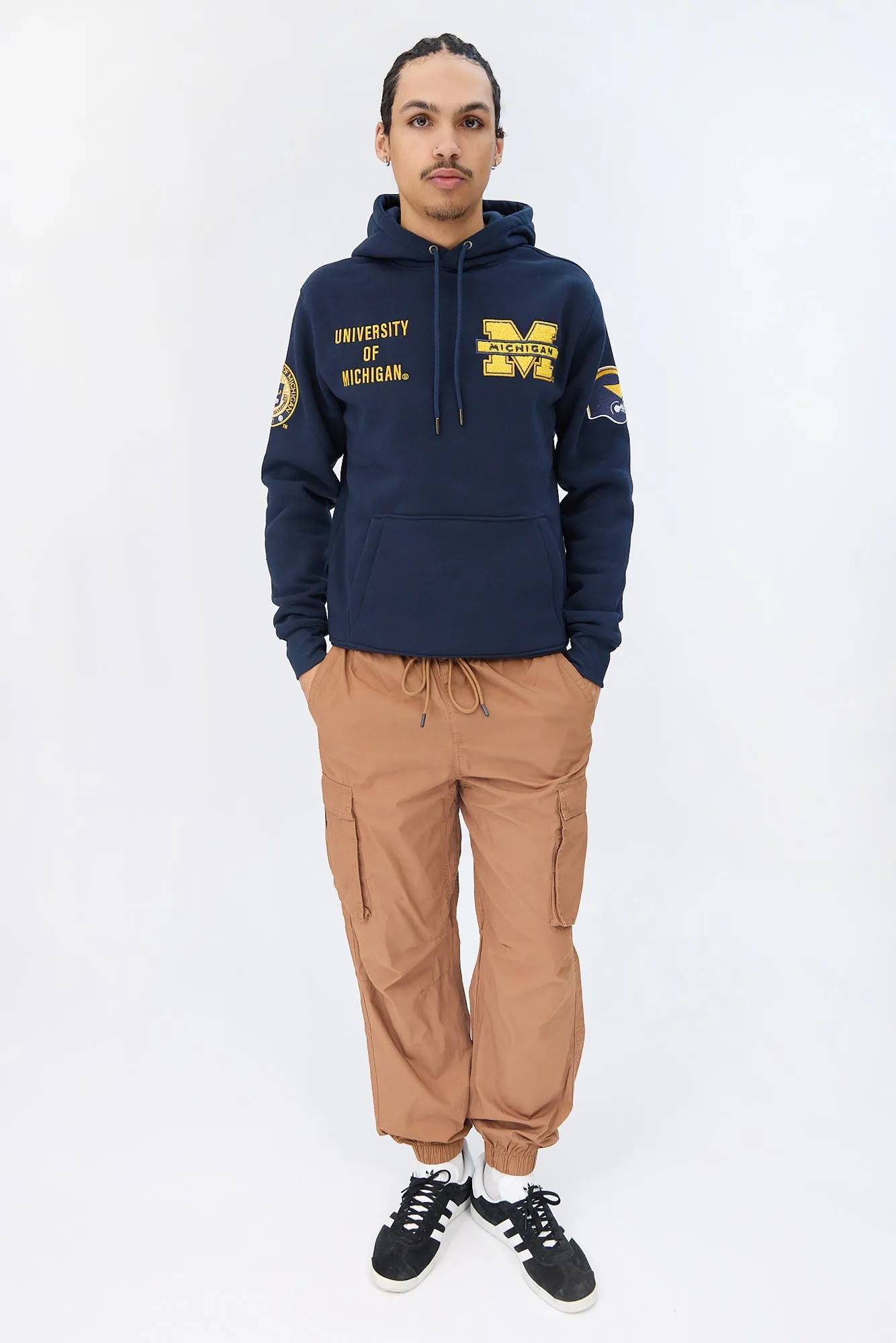 Arsenic Mens Poplin Cargo Jogger