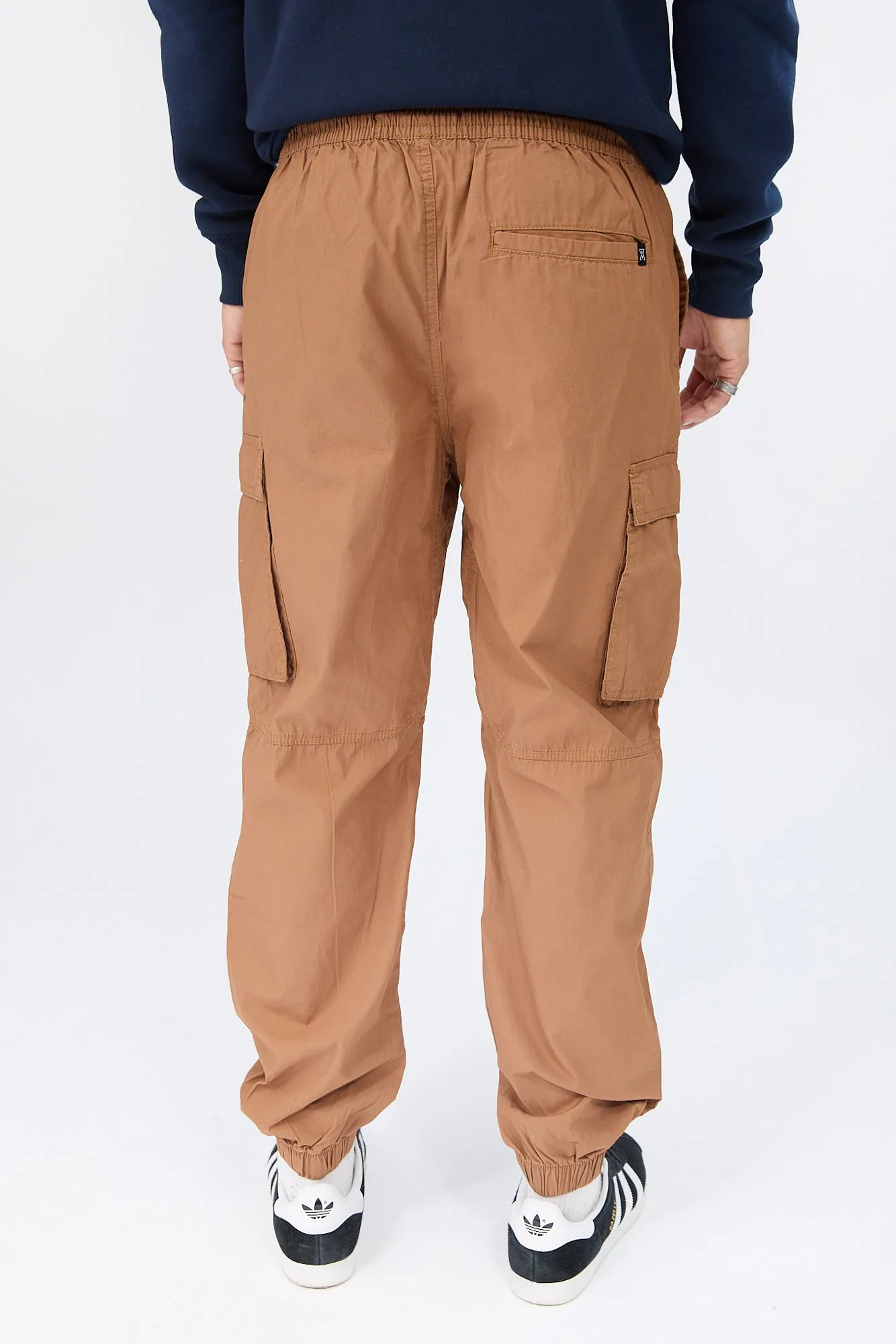 Arsenic Mens Poplin Cargo Jogger