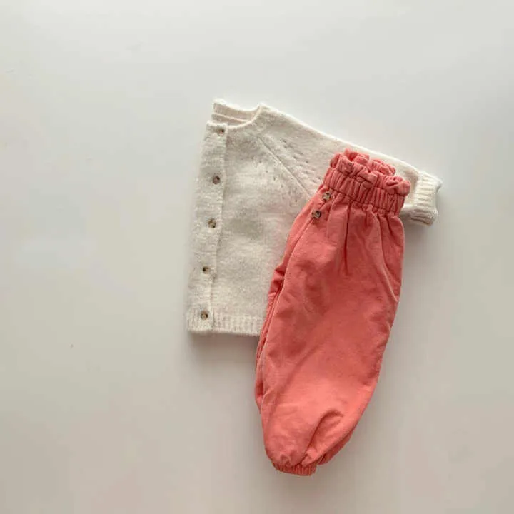 Baby Long Knit Organic Cotton Knitted-سترة كارديجان طويلة