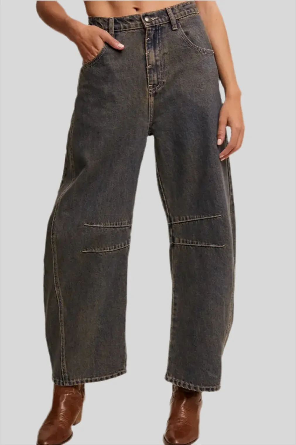 Brandi Barrel Jeans