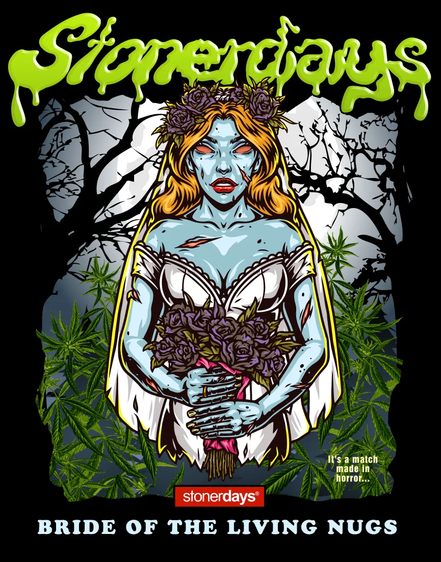 Bride of the Living Nugs women's racerback