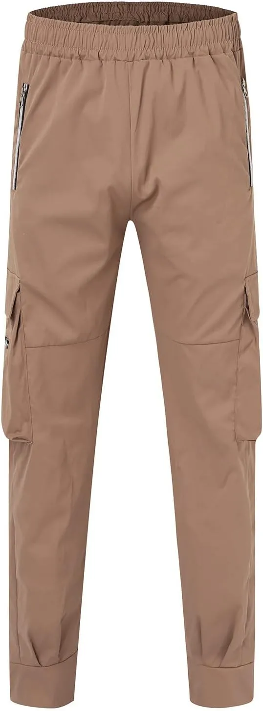 Cargo Pants for Men Big and Tall, Pants Sport Training Tapered Sweatpants Casual Athletics Joggers Mens Casual Pants