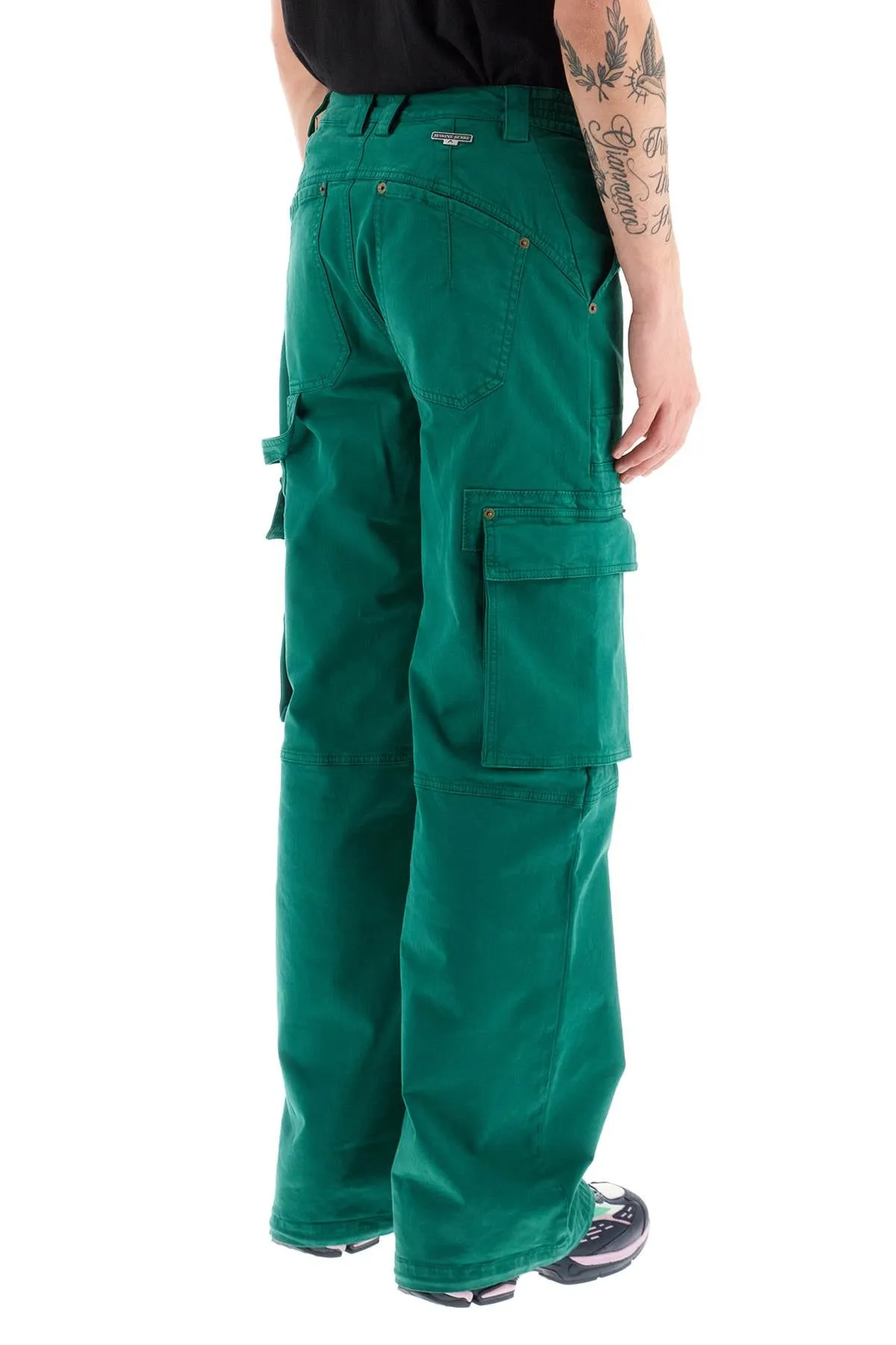 cargo pants with wide leg