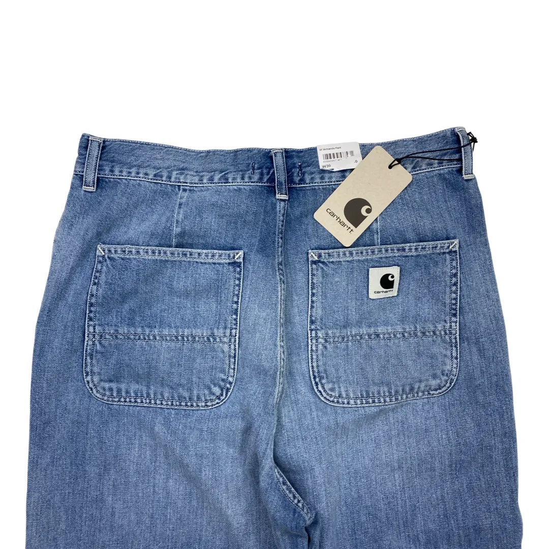 Carhartt Light Denim Amanda Relaxed Fit Jeans