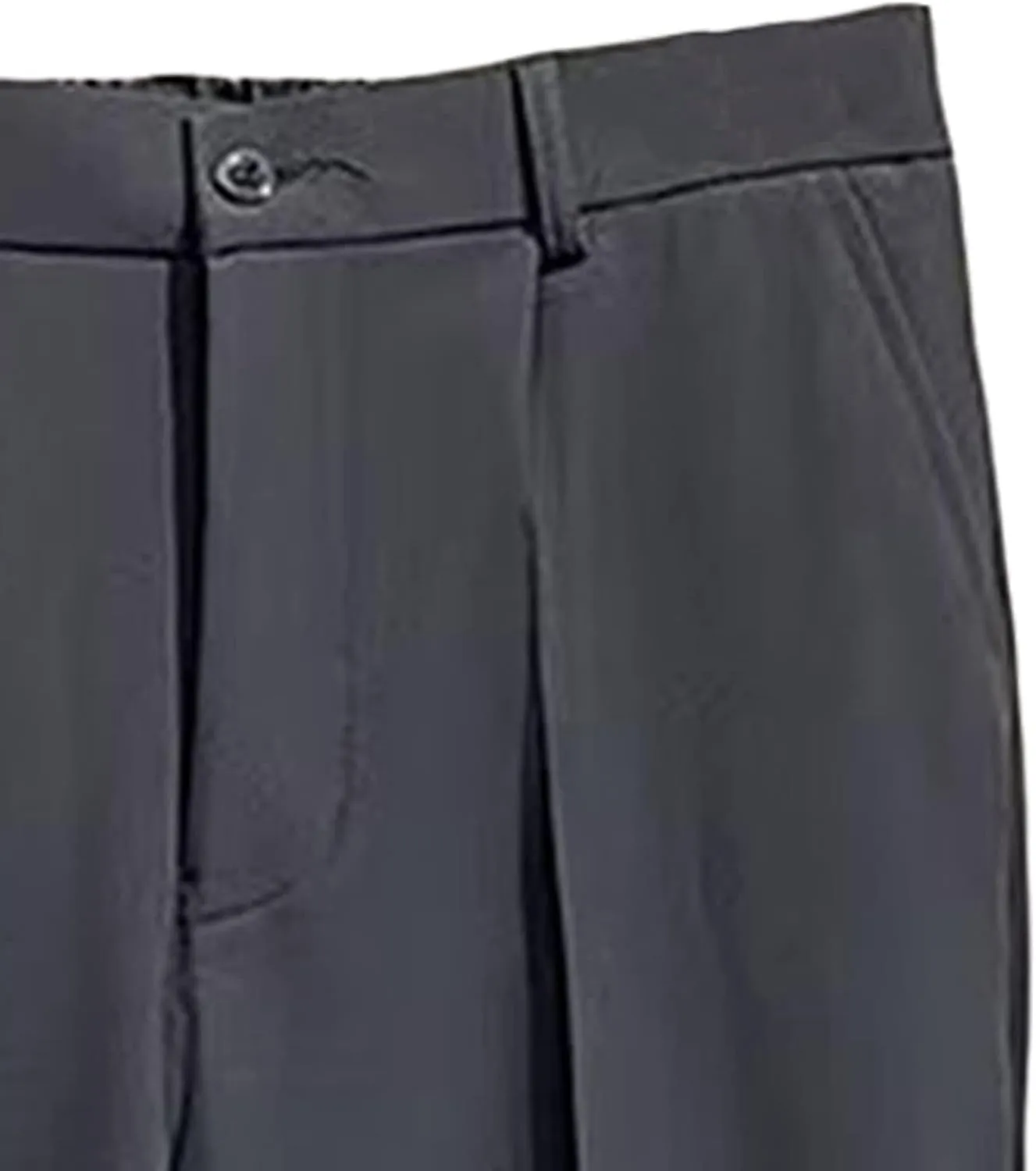 DGHM-JLMY Men's Fashion Wide Leg Casual Mop Pants Flat Front Slim Fit Pant Wear Relaxed Fit Straight Leg Pant