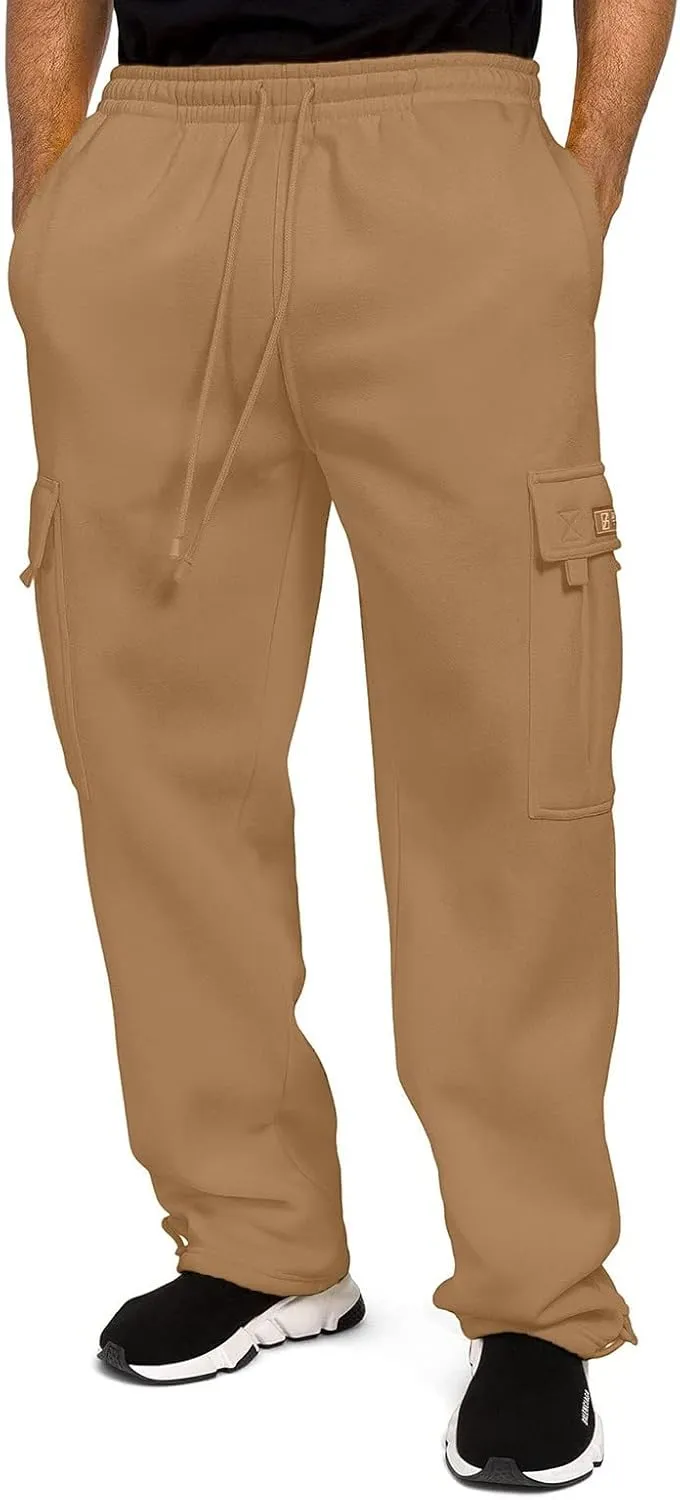 FZVYD Mens Black Dress Pants Slim Mens Casual Elastic Drawstring Cargo Pants Lightweight Relaxed Cotton Workout Sweatpants