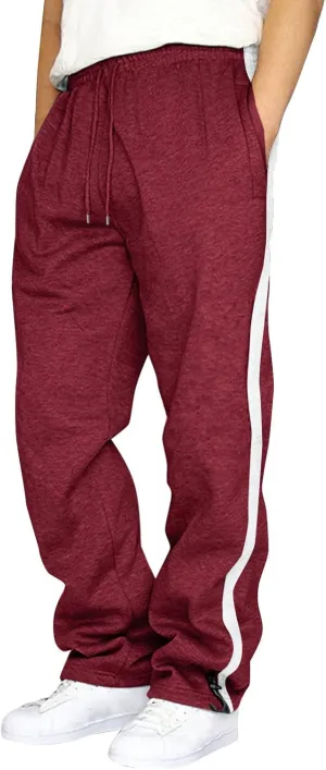 GIERIDUC Cargo Pants for Men Relaxed Fit Mens Straight Leg Track Pants Dress Pants for Skinny Guys Heavyweight Joggers Mens