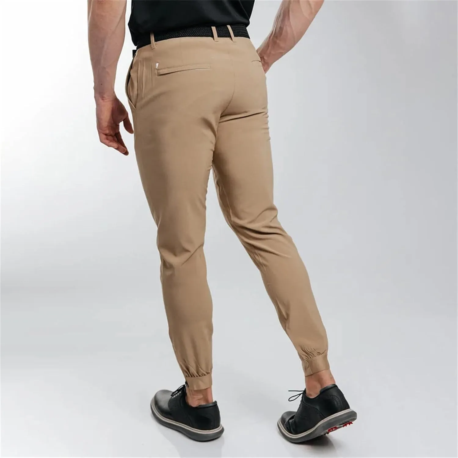 GIERIDUC Men's Cargo Fleece Jogger Sweatpant Mens Wrinkle Free Dress Pants Khaki Corduroy Pants Mens Mens Black Skinny Jeans