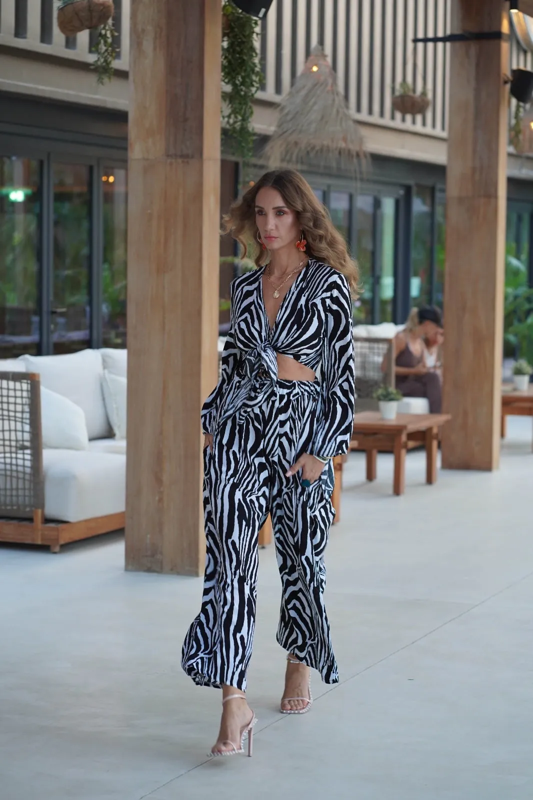 Island life Trousers - Zebra