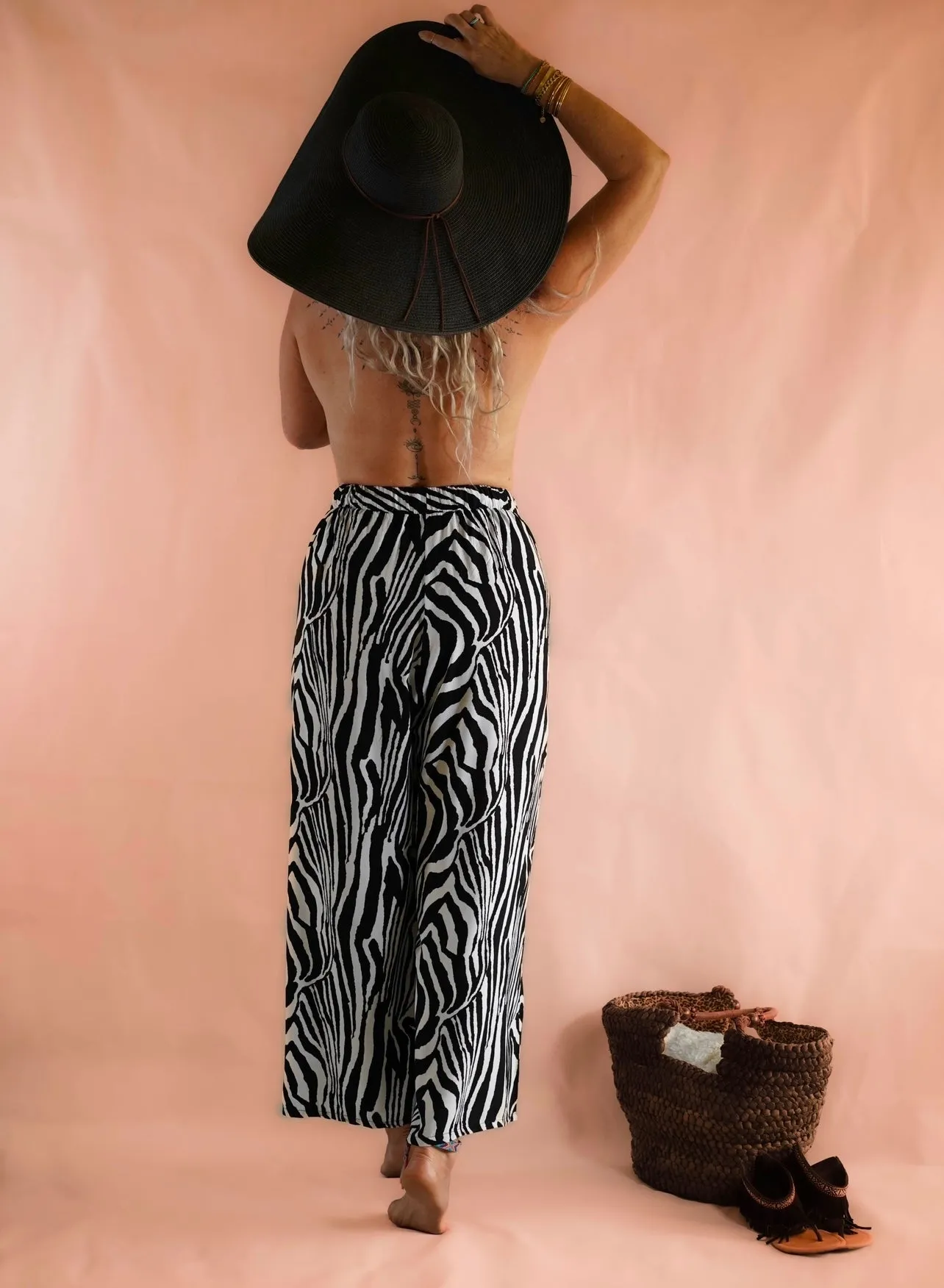 Island life Trousers - Zebra