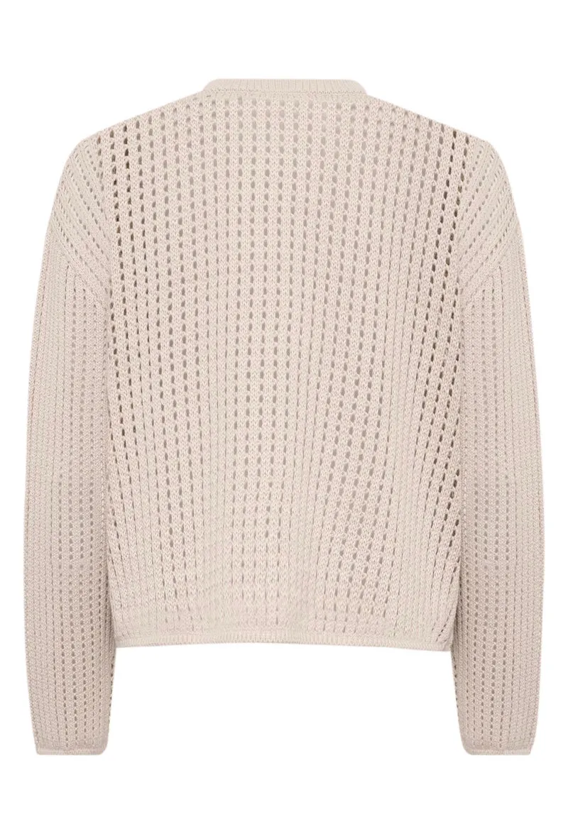 KAFFE KAsolar Pullover Feather Gray