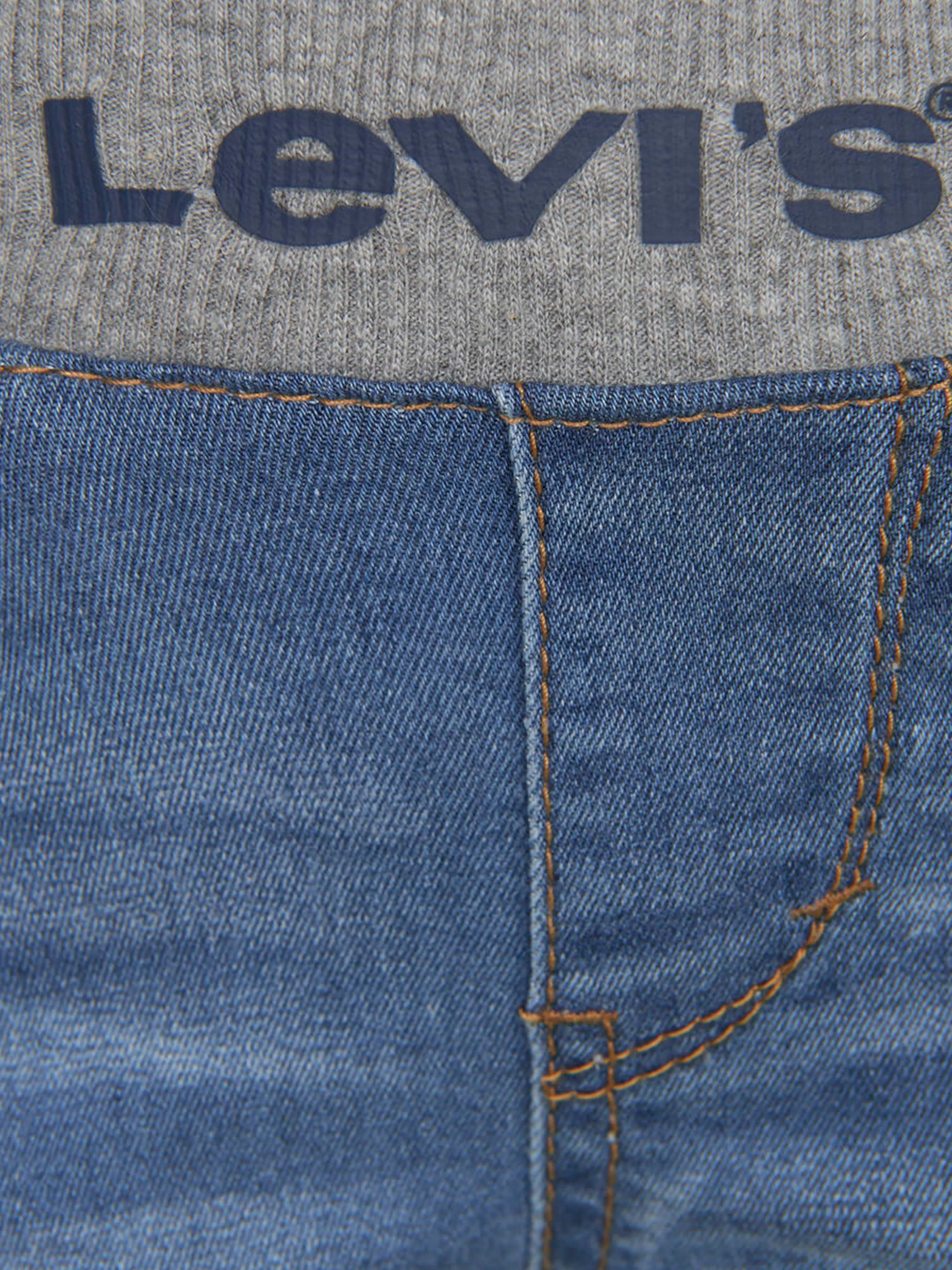 Levi's Wear Baby Boys Pull On Skinny Jeans in Blue