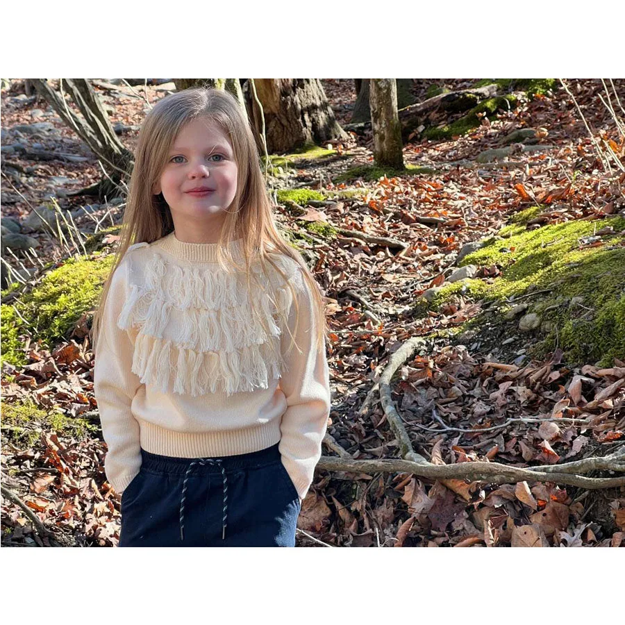 Longline Fringed Knit