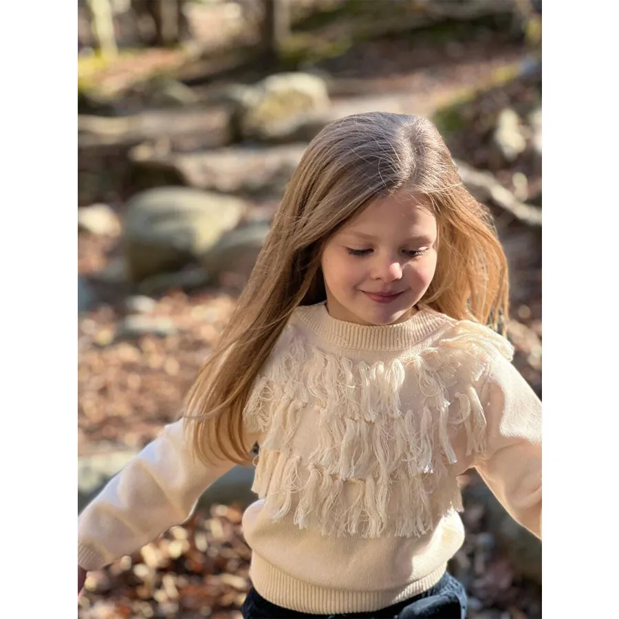 Longline Fringed Knit