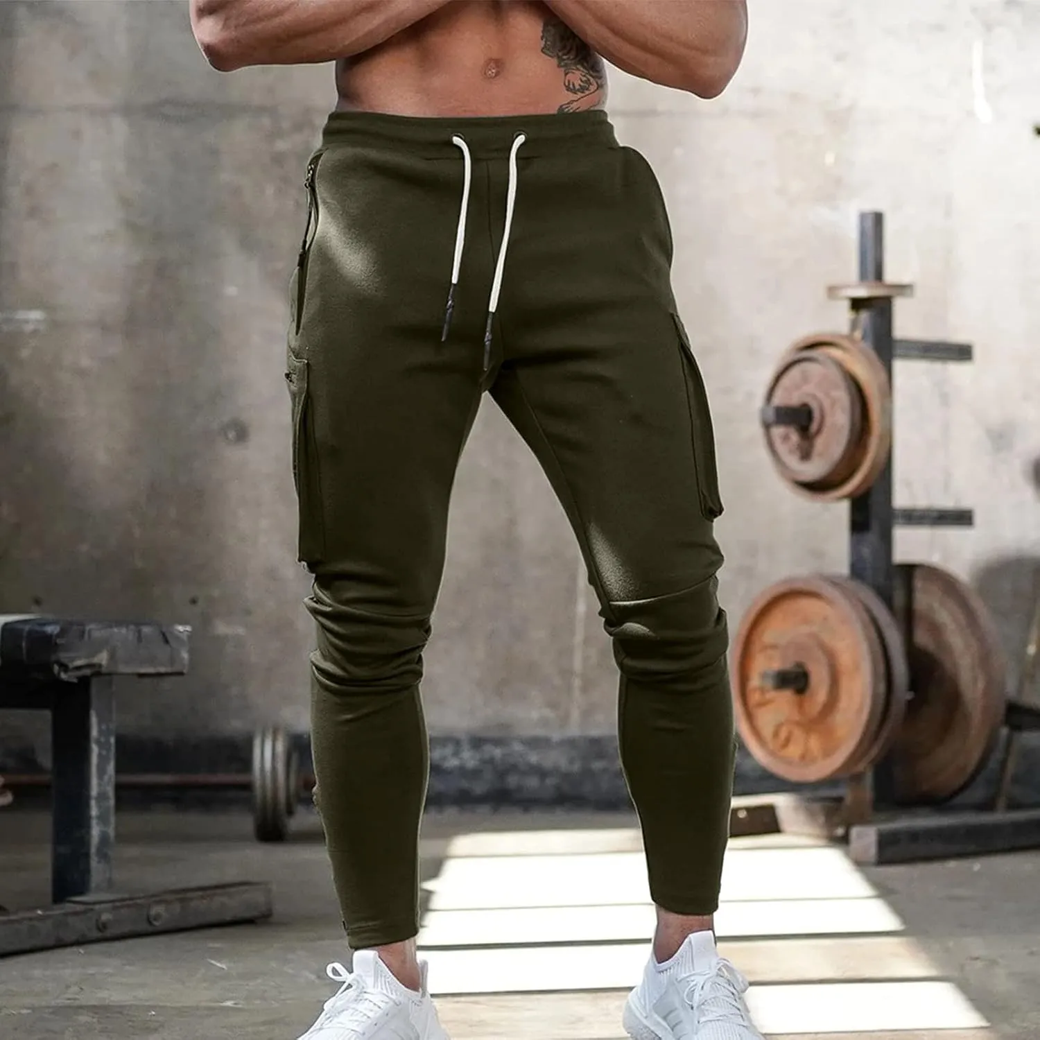 Mens Hiking Outdoor Recreation Pants Workout Pants Mens Fashion Joggers Sports Pants Athletic Workout Trousers Casual