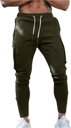 Mens Hiking Outdoor Recreation Pants Workout Pants Mens Fashion Joggers Sports Pants Athletic Workout Trousers Casual