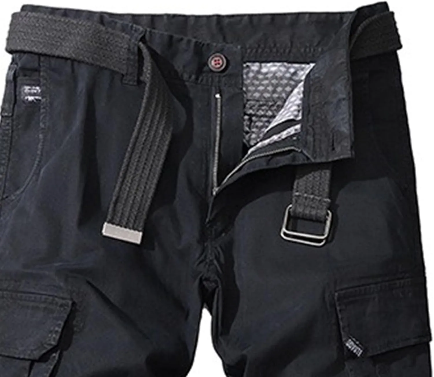 Men's Stylish Slim Fit Twill Pants Stretch Joggers Outdoor Pants Straight Leg Casual Tapered Trousers