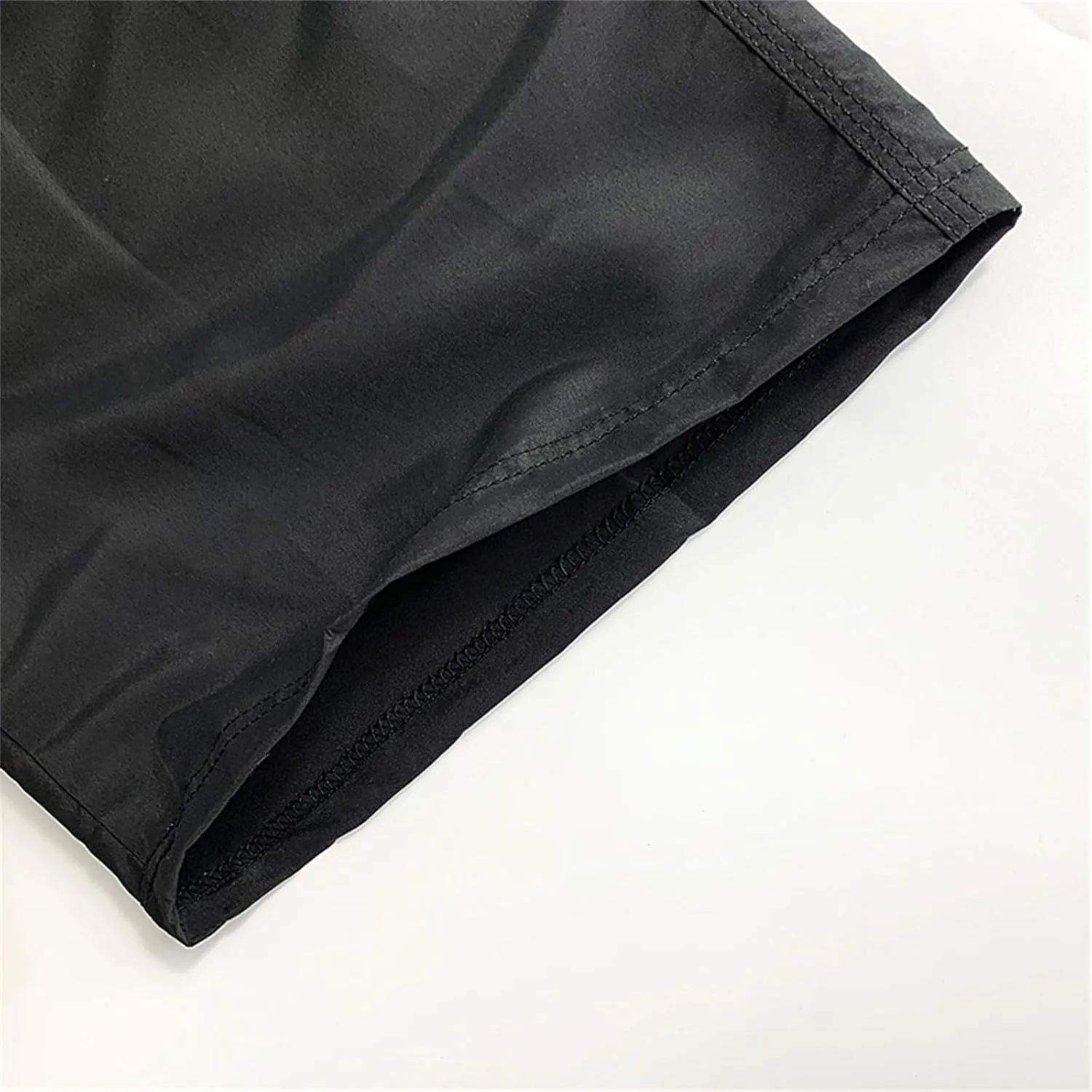 Mens Swim Trunks Quick Dry Casual Breathable Stylish Baggy Stretch Mesh Lining Suits Summer Beach Shorts with Pockets