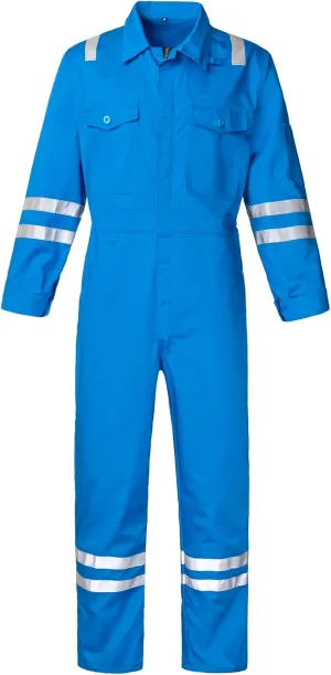 Men's Work Coverall High Visibility Overalls Mechanics Coveralls Workwear Jumpsuit with Multi Pockets
