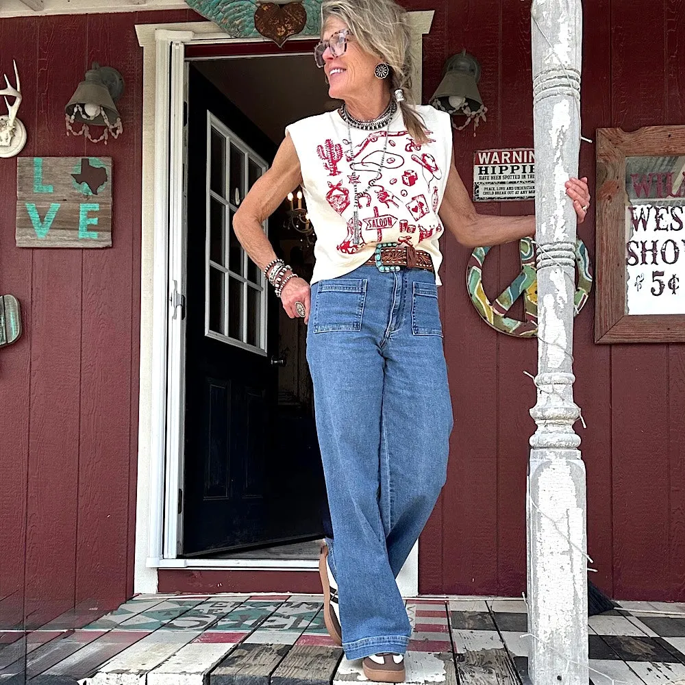 Red Roundup Tank