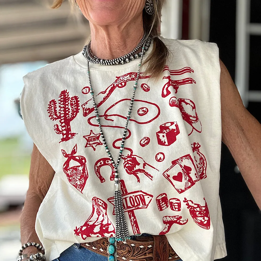 Red Roundup Tank