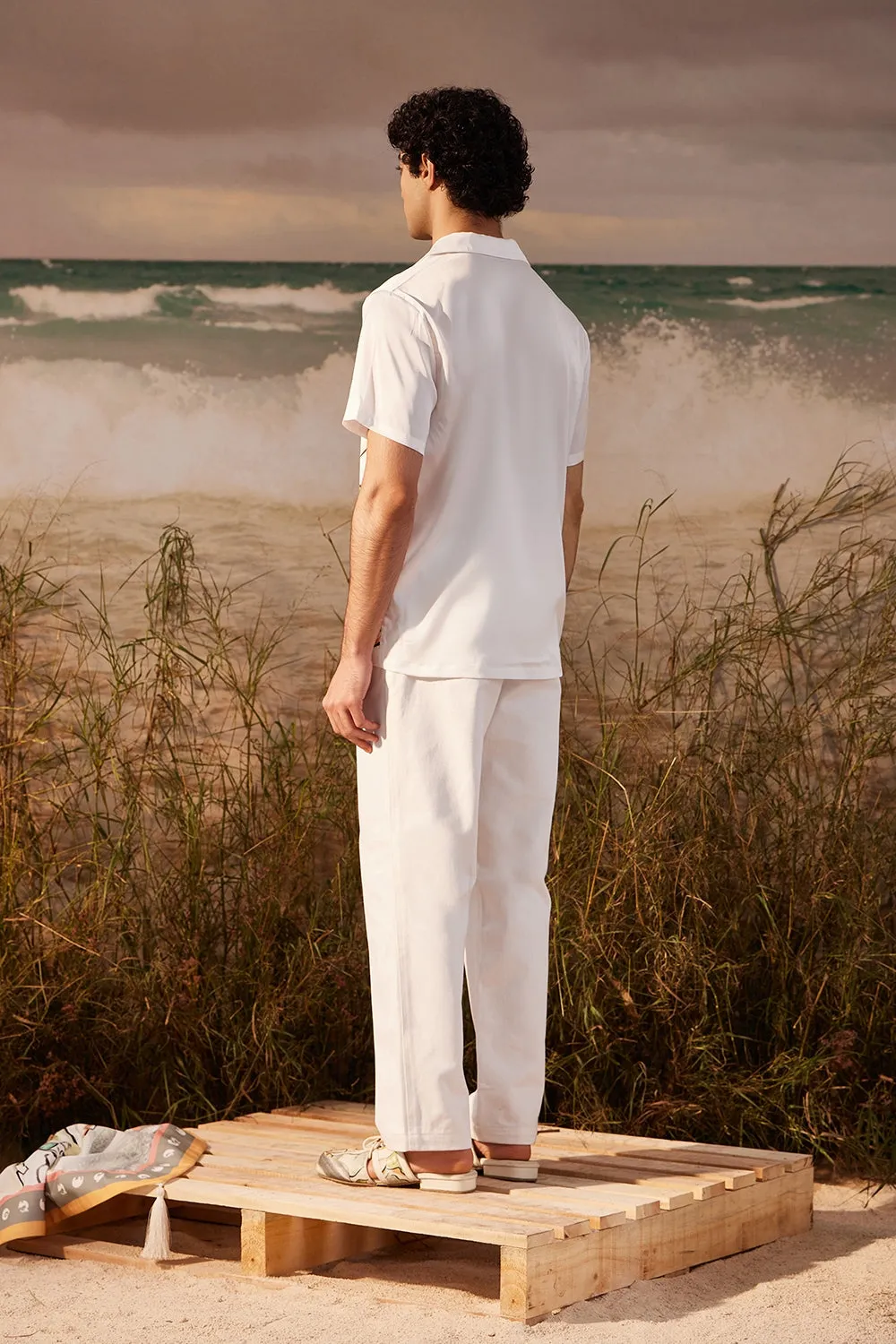 Saun Panelled Resort Shirt