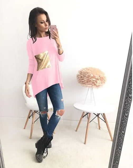 SMILE FISH |Camiseta asimtrica  oversized |**