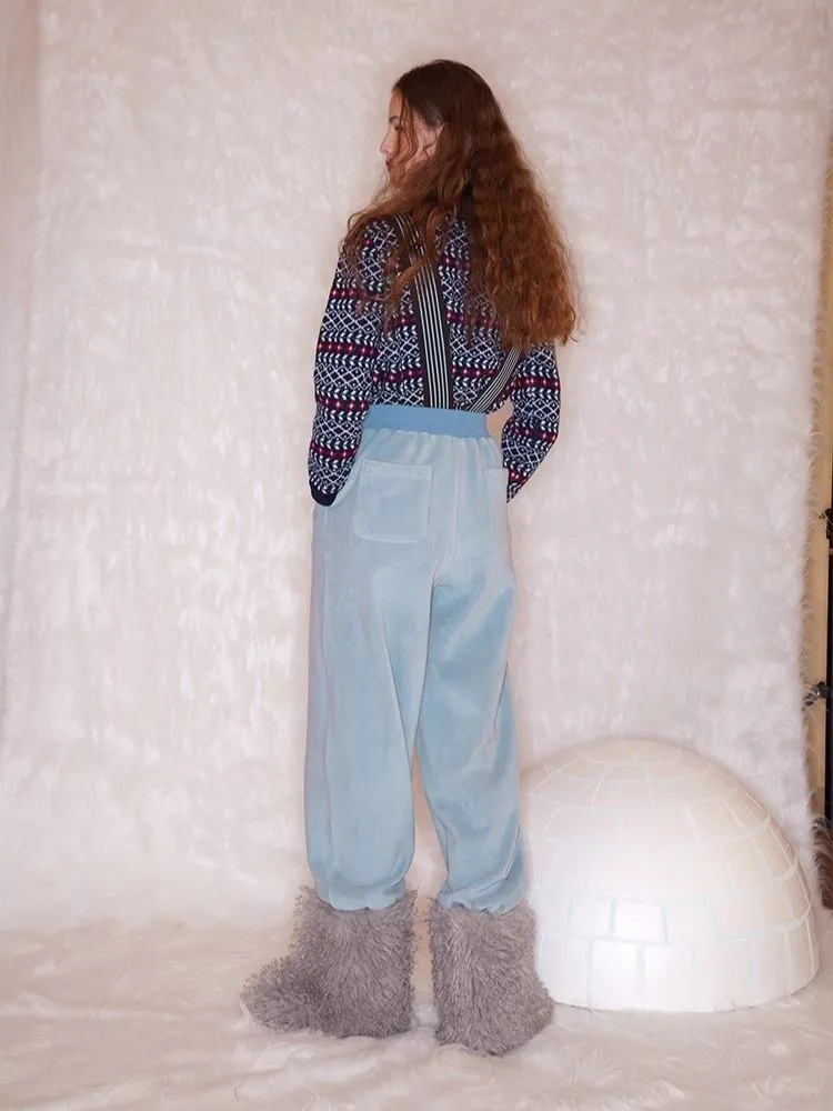 Strappy loose sweatpants【s0000005914】