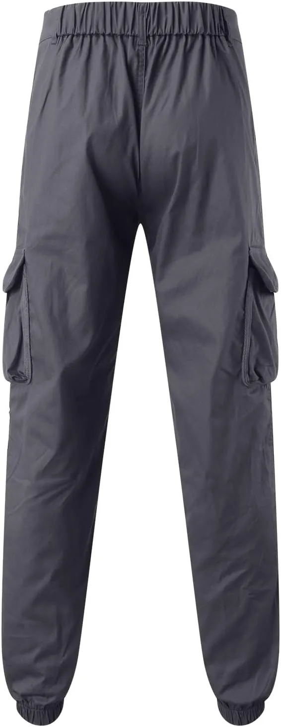 Sweatpants for Men Loose Fit Dress Pants for Men Stretch Waist Match Mens Wild Cargo Pants Corduroy Baggy Pants Mens