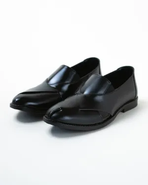 Tailored Aesthetics Black Shoes for Men