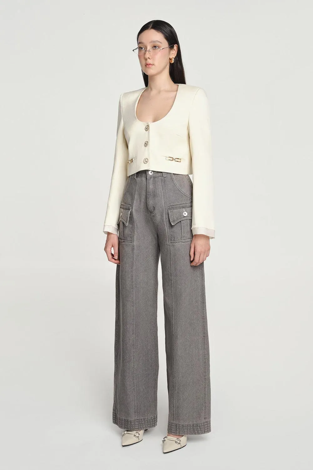 Vegas Denim Cargo Jeans