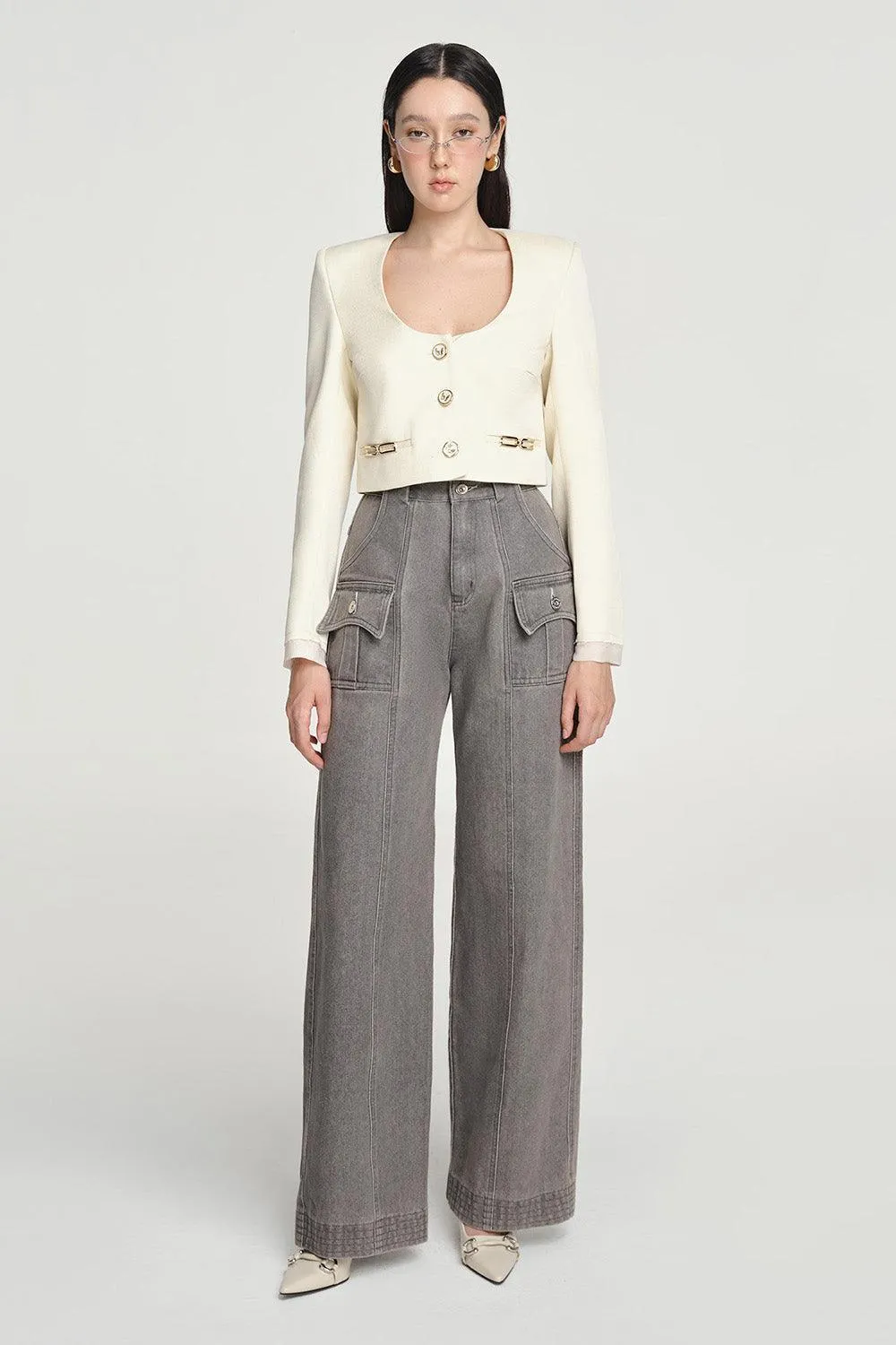 Vegas Denim Cargo Jeans