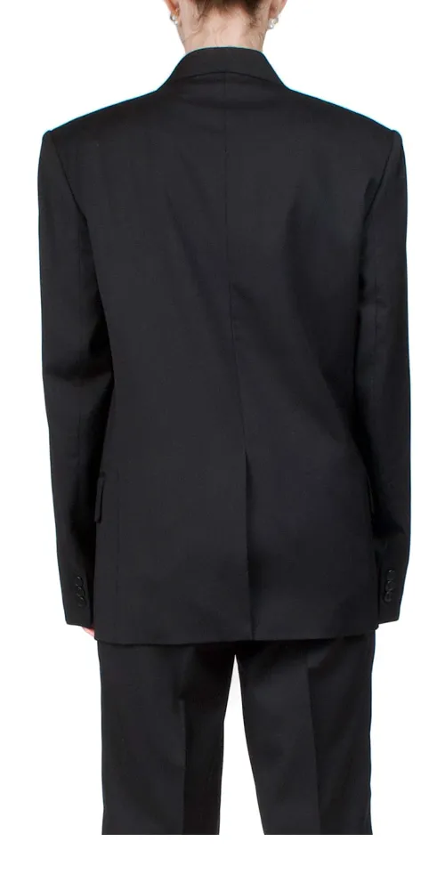 Virgin Wool Tuxedo Car Blazer